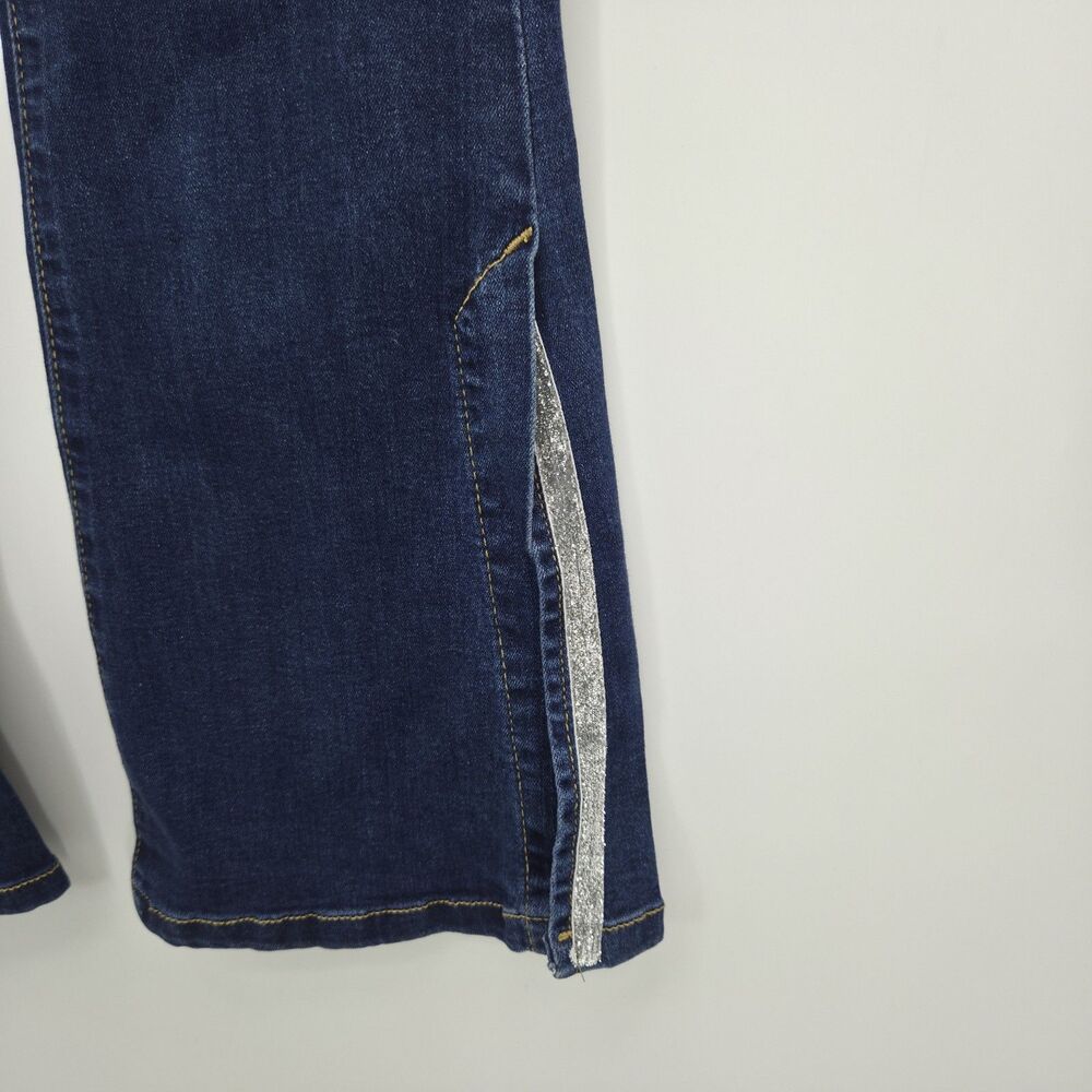 New Joe's Jeans Girls The Camila High Rise Bell Bottom Jeans Dark Wash Size 16 - Picture 4 of 5